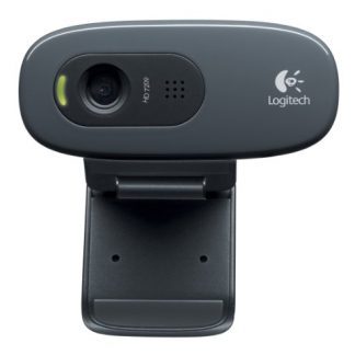 Logitech-C270 HD Webcam (Black)