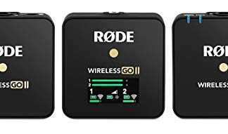 Rode Wireless GO II Compact Digital Wireless Microphone System/Recorder (2.4 GHz, Black)