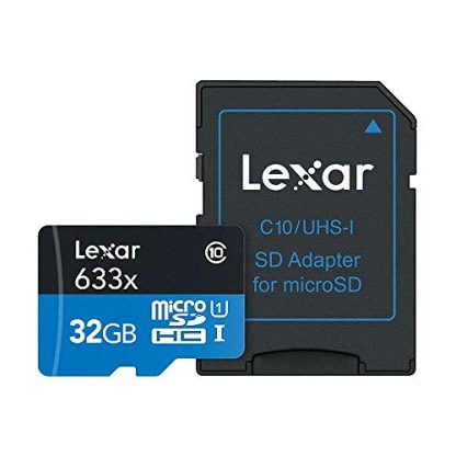 Lexar High Performance 633x MicroSD (32GB, LSDMI32GBB633A)