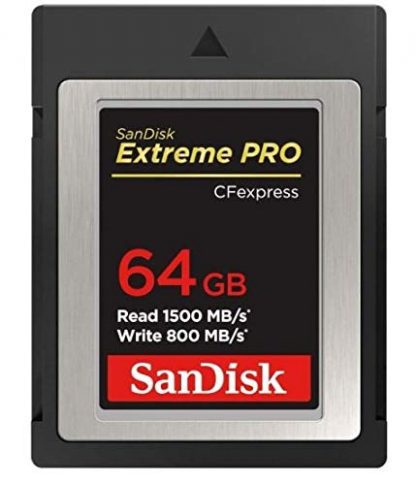 SanDisk Extreme PRO CFexpress Card Type B (64GB, SDCFE-064G-GN4NN)