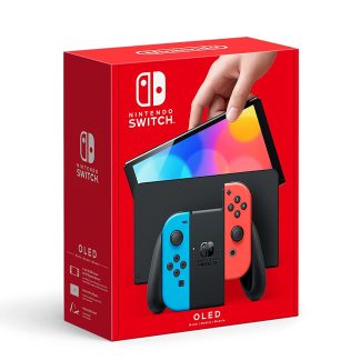 Nintendo Switch OLED Console (64GB, Neon)