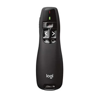 Logitech R400 Wireless Laser Presentation Remote (Black)