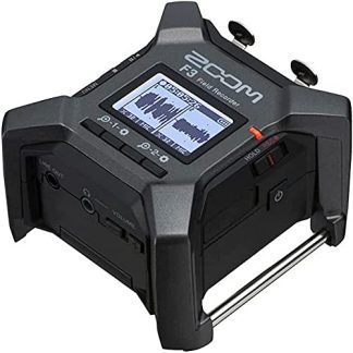 Zoom F3 2-Input / 2-Track Portable Field Recorder (Black)