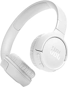 JBL Tune 520BT Bluetooth Headphone (White)