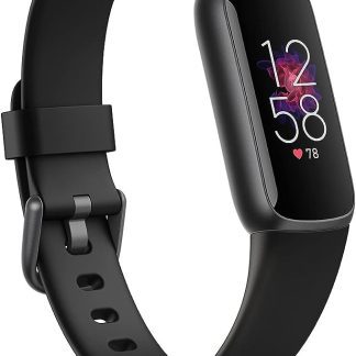 Fitbit Luxe Activity Tracker (Black/Black, FB422BKBK)