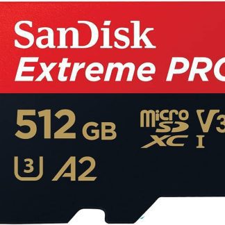 Sandisk Extreme Pro microSDXC (512GB, SDSQXCD-512G)