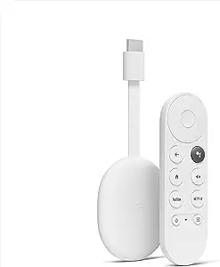 Google Chromecast With Google TV (HD) (Snow)