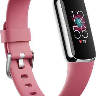 Fitbit Luxe Activity Tracker (Platinum/Orchid, FB422SRMG)