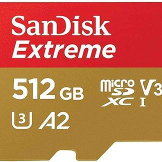 Sandisk microSDXC Extreme (512GB, SDSQXAV-512GB)