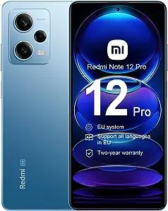 Redmi Note 12 Pro 5G (128GB+6GB, Sky Blue, Global Version) - Gadget Tree