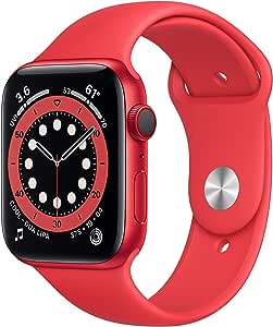 Apple Apple Watch Series 6 44mm LTE [M09C3, Product Red Aluminium Product Red Sport Band]