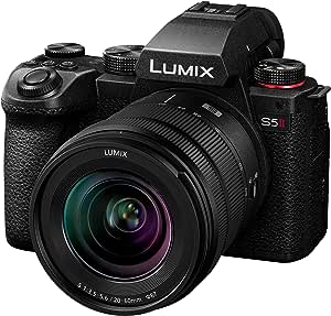 Panasonic Lumix DC-S5 II Mirrorless Digital Camera with 20-60mm F3.5-5.6 Lens (DC-S5M2K)