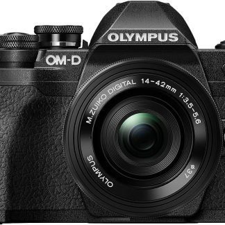 Olympus OM-D E-M10 Mark IV Kit (14-42mm EZ Lens) Black