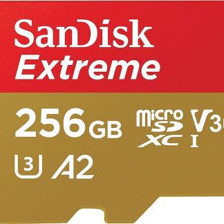 Sandisk microSDXC Extreme (256GB, SDSQXAV-256GB)