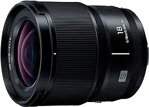 Panasonic Lumix S 18mm F/1.8 Ultra-Wide-Angle Lens (S-S18)