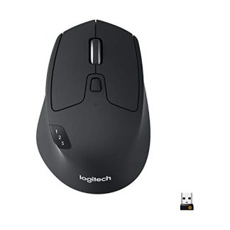 Logitech M720 Wireless Triathlon Mouse (Graphite, 910-006259)