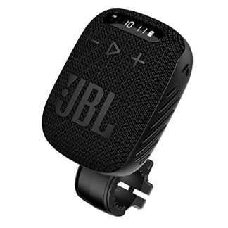 JBL Wind 3 FM Bluetooth Handlebar Speaker (Black)