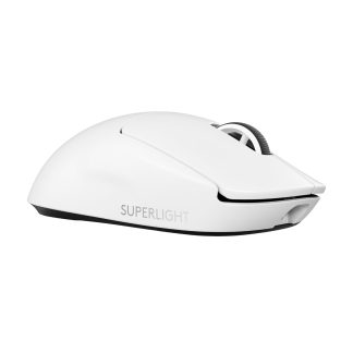 Logitech G PRO X Superlight 2 Wireless Gaming Mouse (White, 910-006640)