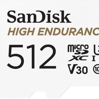 SanDisk High Endurance MicroSD Card (512GB, SDSQQNR-512G)