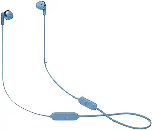 JBL Tune 215BT Wireless Earbud Headphones (Blue)