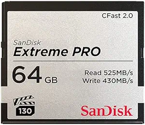 Sandisk Extreme PRO CFast 2.0 (64GB, SDCFSP-064G-G46D)