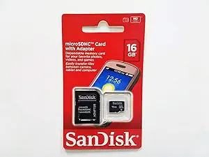 Sandisk microSDXC Class 4 Without Adapter (16GB) (SDSDQM-016G-B35)