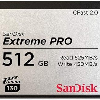 Sandisk Extreme PRO CFast 2.0 (512GB, SDCFSP-512G-G46D)