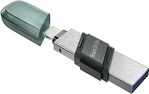 Sandisk iXpand Flash Drive Flip (256GB, SDIX90N-256G-GN6NN, Black)