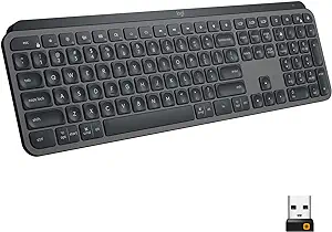 Logitech MX Keys Advanced Wireless Keyboard for Mac (Graphite)