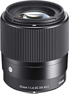 Sigma 30mm f/1.4 DC DN Contemporary Lens (Canon M)