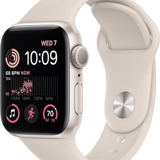 Apple Watch SE 2 40mm GPS (MXEF3, Starlight Aluminium Starlight Sport Band, S/M)