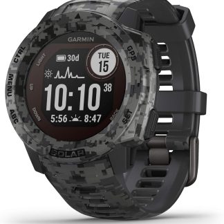 Garmin Garmin Instinct Solar Camo Edition GPS Watch (Lichen, 010-02293-56, SEA)