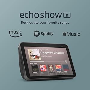 Amazon Echo Show 8 (2nd Generation) (Charcoal)