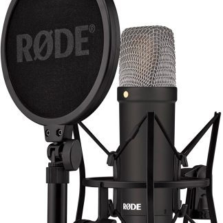 Rode NT1 Signature Series Large-Diaphragm Condenser Microphone (Black)