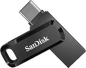 Sandisk Ultra Dual Drive Go USB Type C (256GB, SDDDC3-256G-G46)