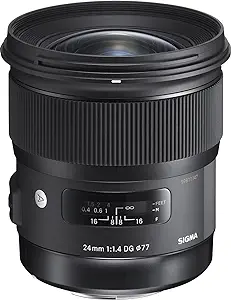 Sigma 24mm f/1.4 DG HSM Art Lens (Nikon)