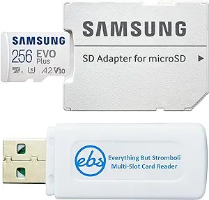 Samsung EVO Plus MicroSD (256GB, MB-MC256) Memory Card