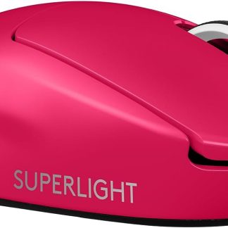 Logitech G PRO X Superlight 2 Wireless Gaming Mouse (Magenta, 910-006799)