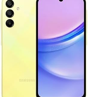 Samsung Galaxy A15 A155F DSN (4G) (128GB+6GB, Yellow)