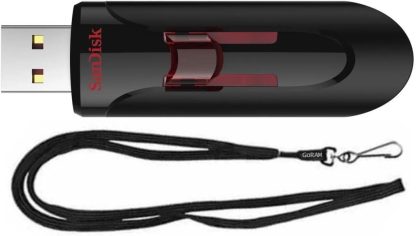 Sandisk Cruzer Glide USB 3.0 Flash Drive (128GB, SDCZ600-128G-B35)