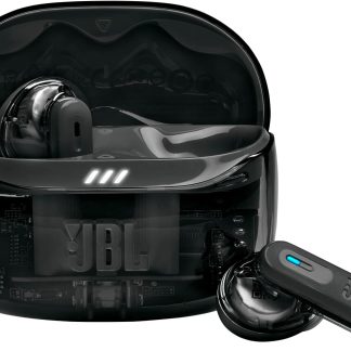 JBL Tune Beam True Wireless Earbuds (Ghost Edition) (Black)