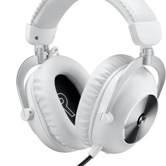 Logitech PRO X 2 Wireless Lightspeed Gaming Headset (White, 981-001270)