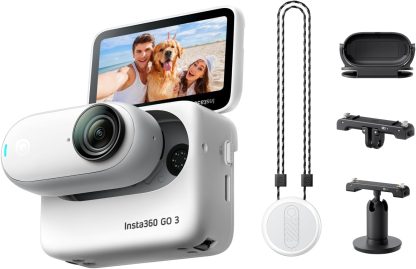 Insta360 GO 3 Action Camera (128GB, White) - Image 4