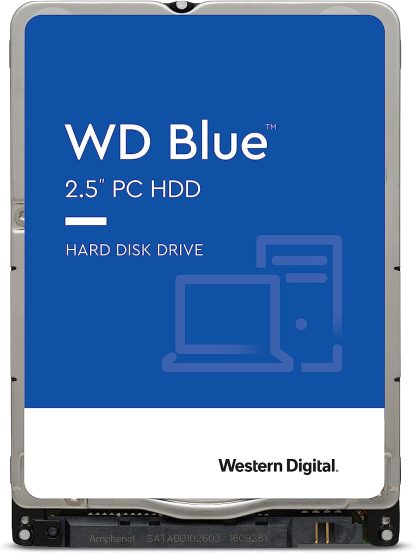 Western Blue Mobile Hard Drive (1TB, WD10SPZX)