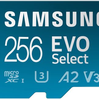 Samsung EVO Select microSDXC (256GB, MB-ME256KA)