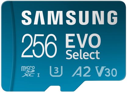 Samsung EVO Select microSDXC (256GB, MB-ME256KA)