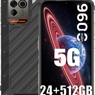 UleFone Power Armor 18 Ultra (5G, Dual SIM) (512GB+12GB, Black)